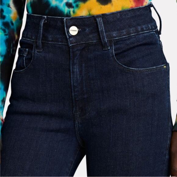NWT Frame Le One Skinny dark wash jeans in Keller wash - Picture 3 of 16